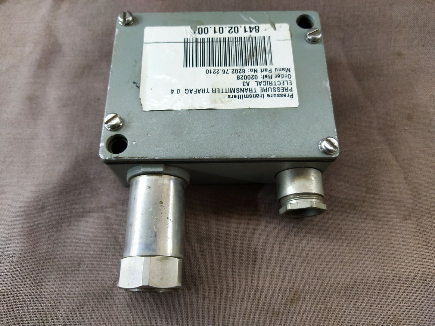 Trafag Pressure Transmitter 8202.79.2210 16 BAR 1.6 MPa