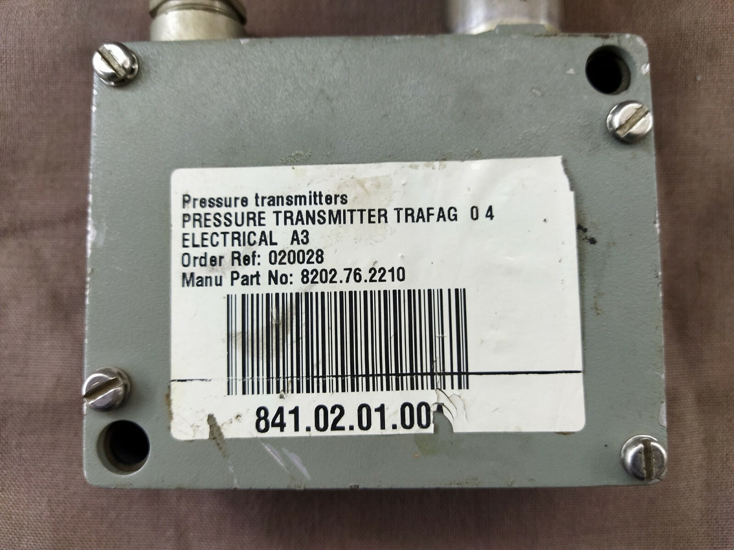 Trafag Pressure Transmitter 8202.79.2210 16 BAR 1.6 MPa