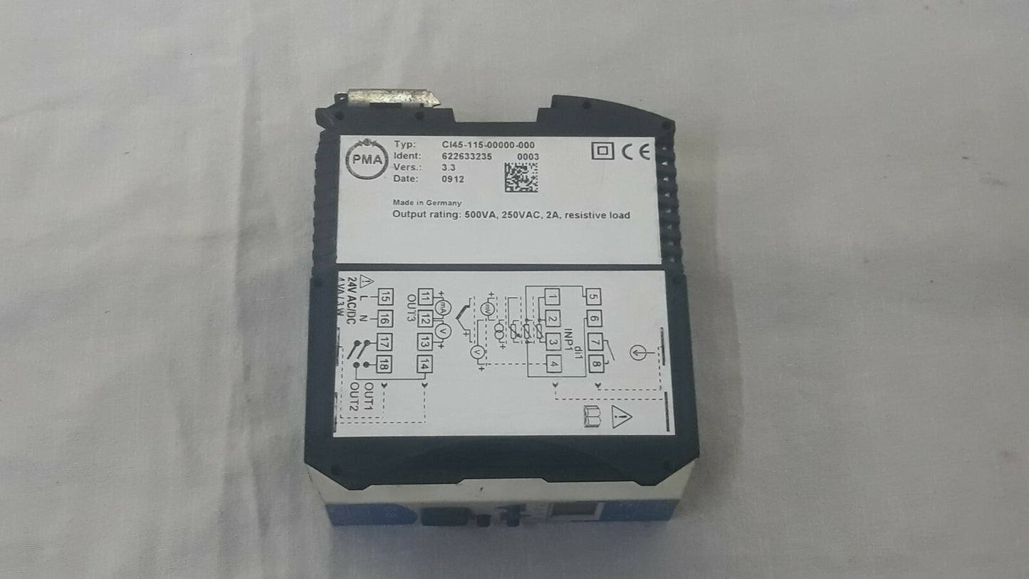 PMA CI 45 Relay Output Signal Conditioner CI45-115-00000-000