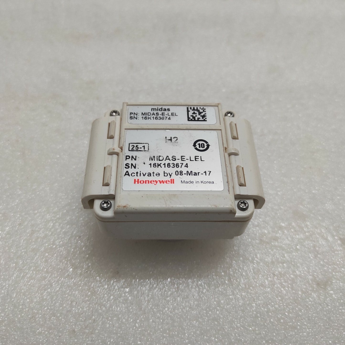 HONEYWELL MIDAS-E-LEL SENSOR CARTRIDGE OUT OF DATE