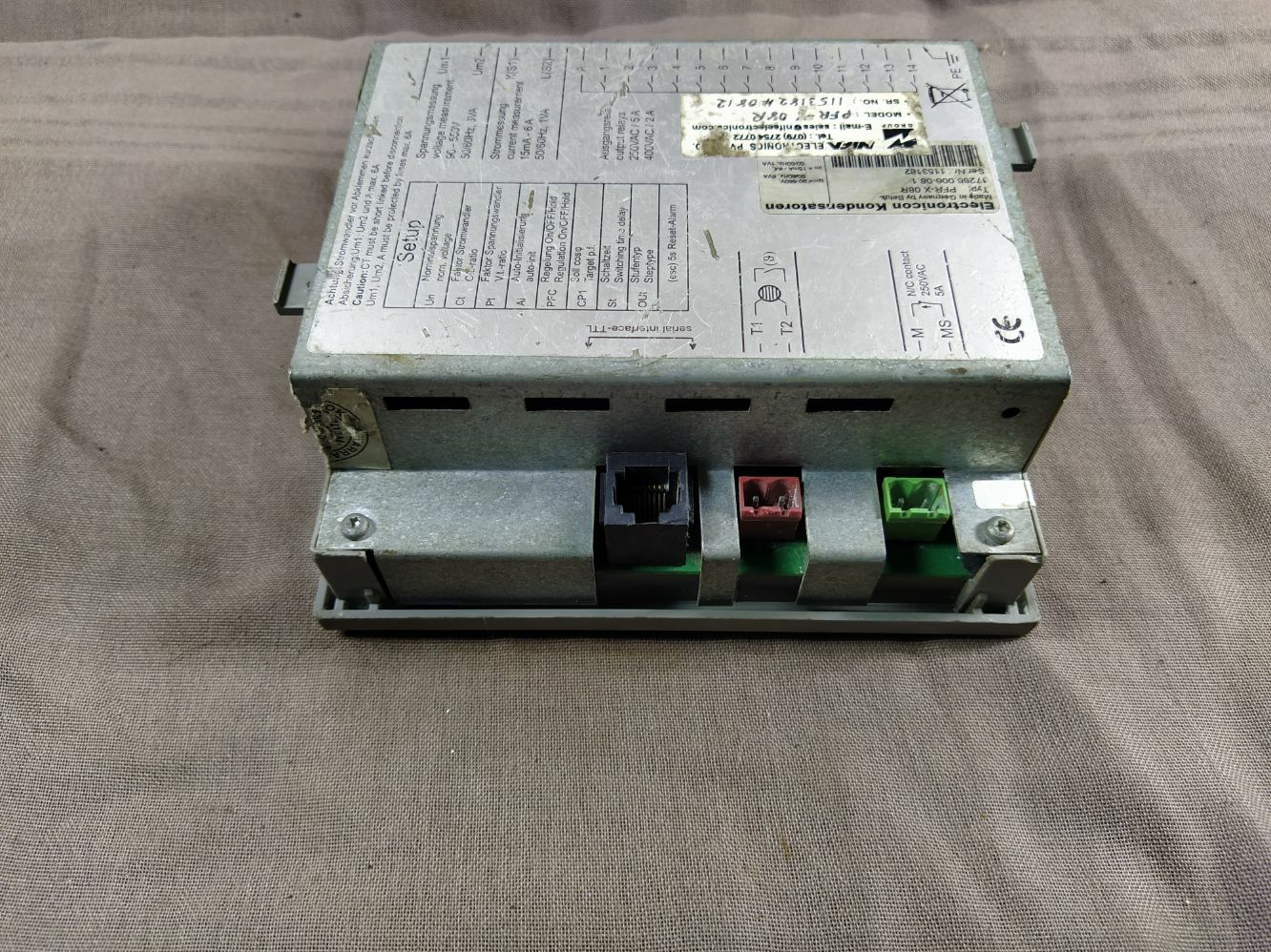 Electronicon PFR-X Power Factor Controller PFR-X 08R