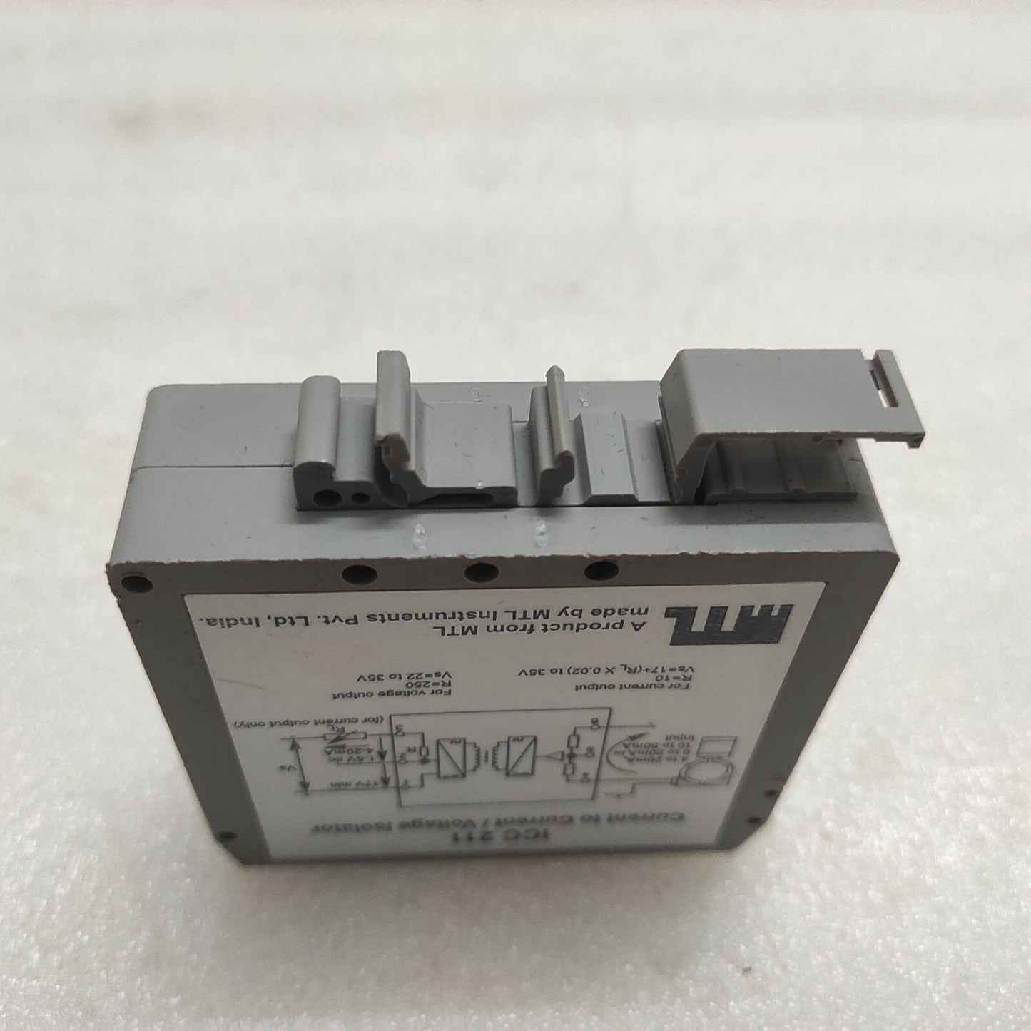 MEASUREMENT TECHNOLOGY ICC211 CURRENT TO CURRENT VOLTAGE ISOLATOR ICC-211-I1-01