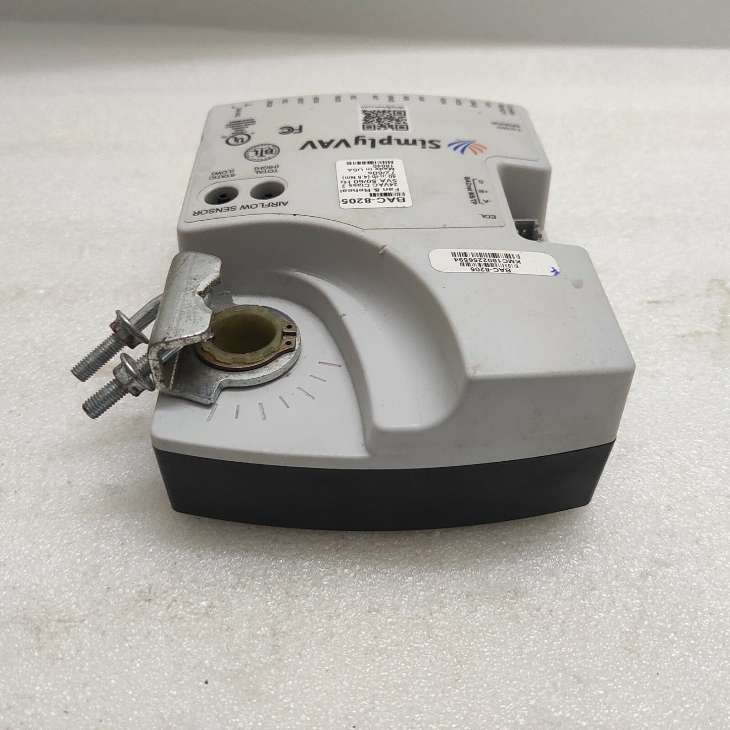 SIMPLY VAV BAC-8205 BACNET FAN AND REHEAT CONTROLLER 24VAC