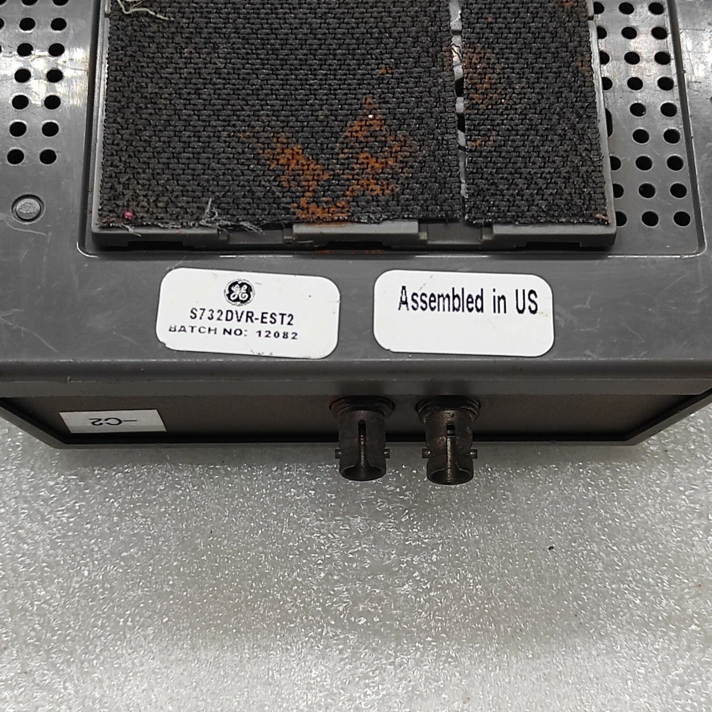 GE SECURITY S732DVR-EST2 DIGITAL VIDEO RECEIVER
