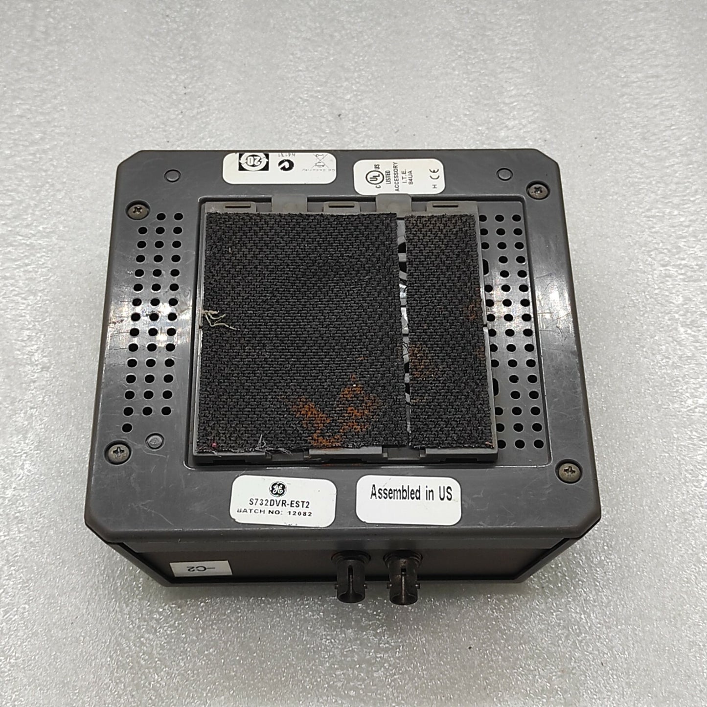GE SECURITY S732DVR-EST2 DIGITAL VIDEO RECEIVER