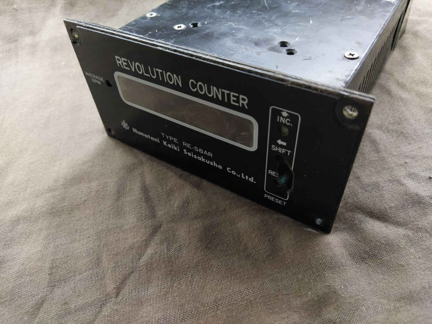 Nunotani Keiki RE-S8AR Electric Propeller Shaft Revolution Indicator