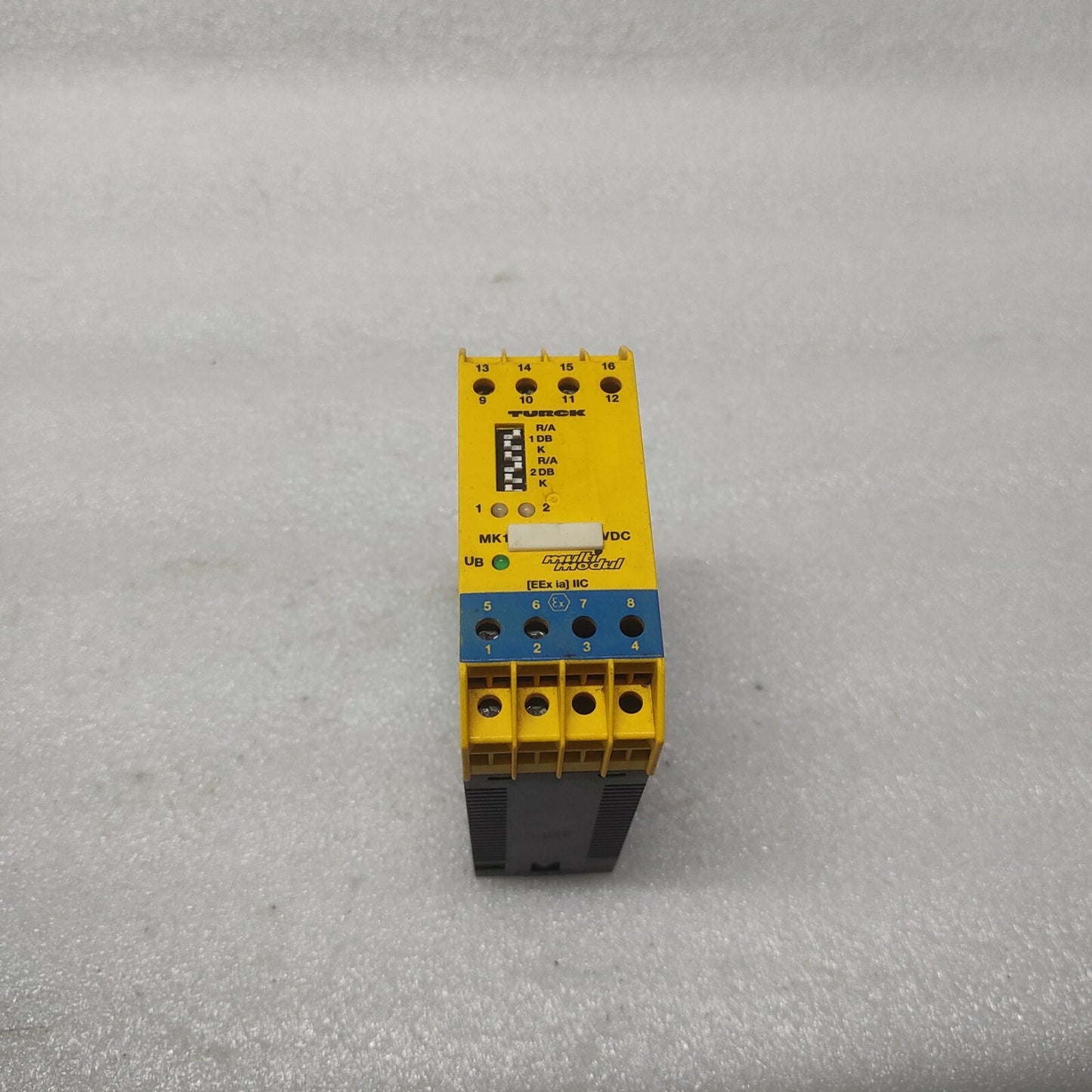 TURCK MK13-22EX0-R ISOLATING SWITCHING AMPLIFIER 24VDC NAMUR INTRINSICALLY SAFE