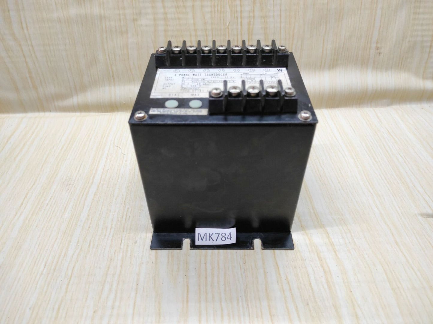 Toyo Keiki MT-2-1 3 Phase Watt Transducer MT21