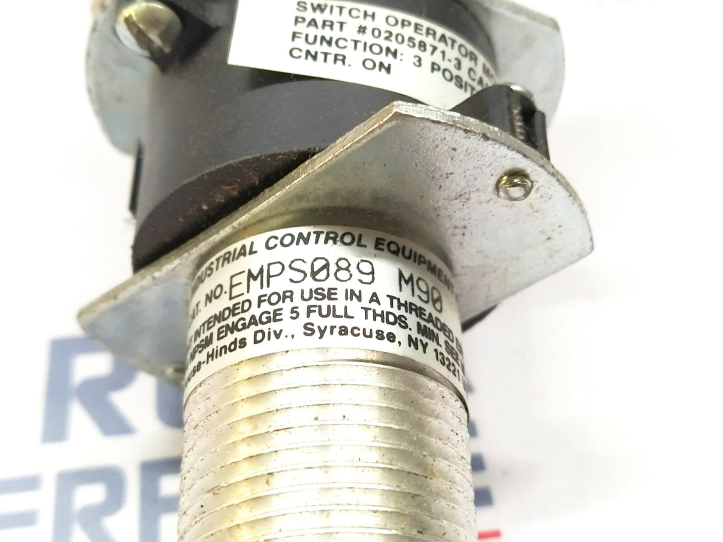 Crouse Hind EMPS089 3-Position Elector Switch EMPS089 M90