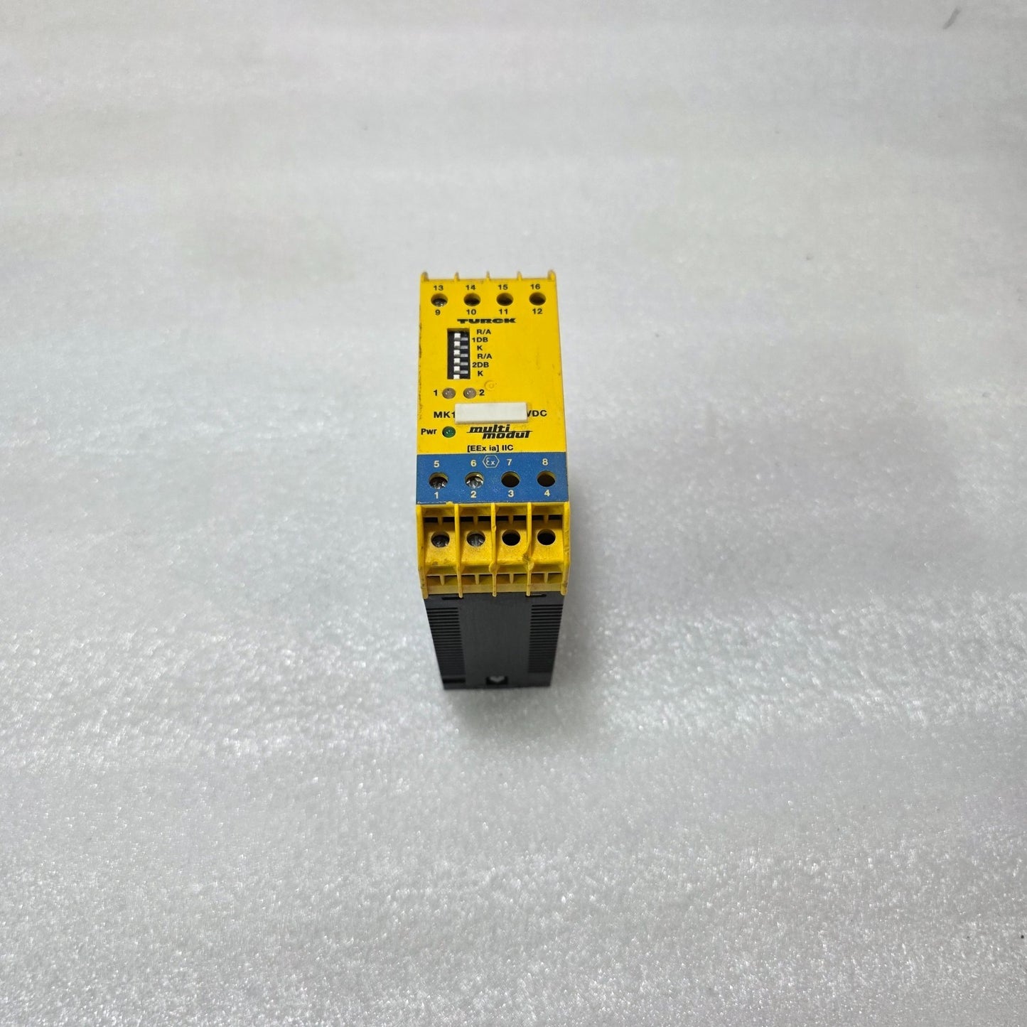 TURCK MK13-22EX0-R ISOLATING SWITCHING AMPLIFIER 24VDC NAMUR INTRINSICALLY SAFE
