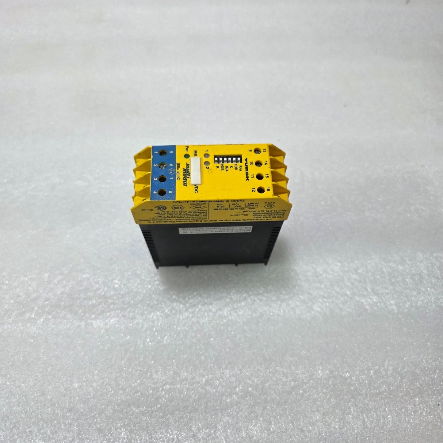 TURCK MK13-22EX0-R ISOLATING SWITCHING AMPLIFIER 24VDC NAMUR INTRINSICALLY SAFE