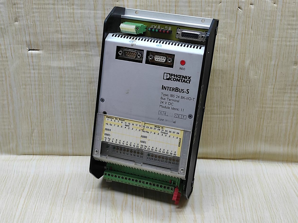 Phoenix Contact INTERBUS-S IBS 24 BK-I/O-T Bus Terminal 24V DC 2759980
