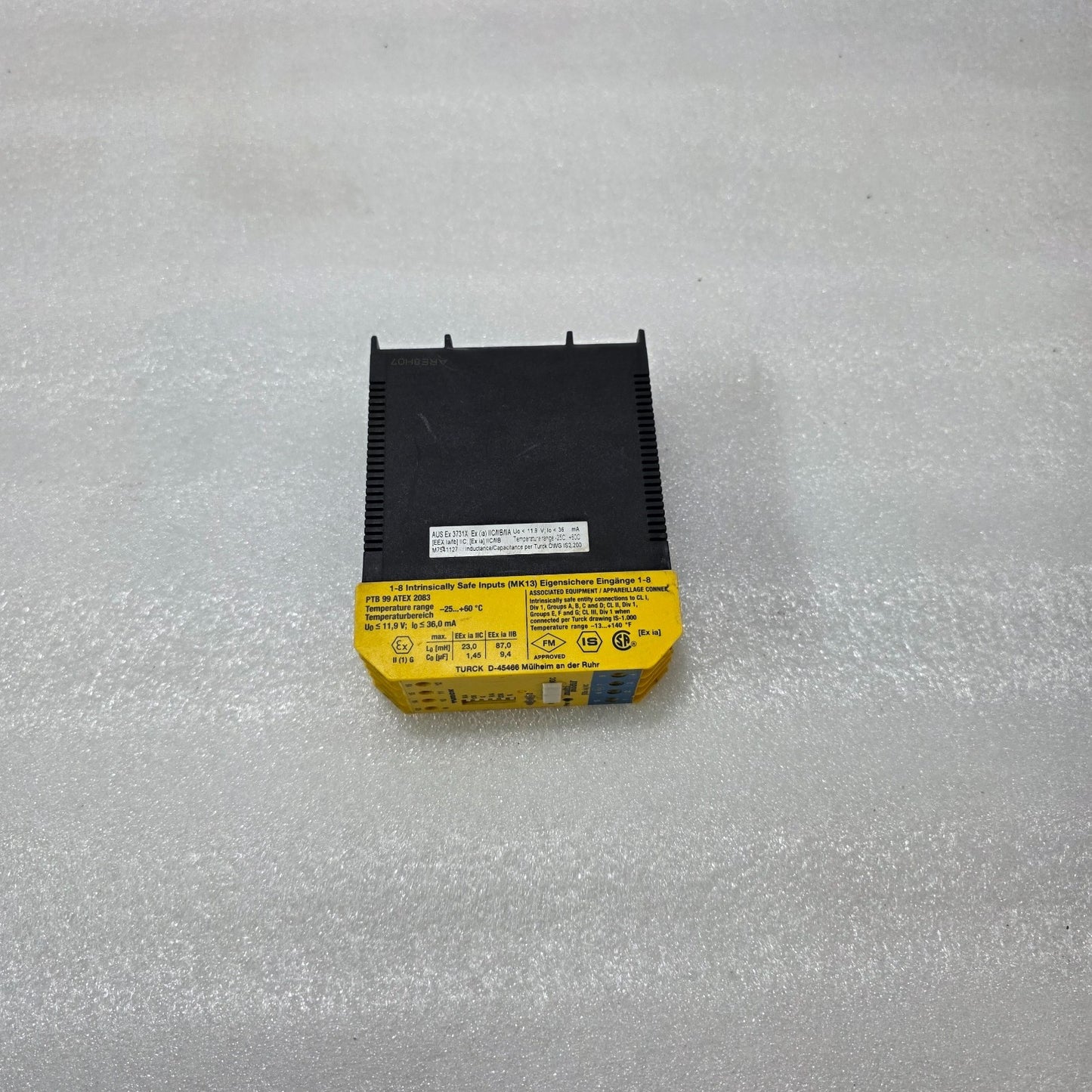 TURCK MK13-22EX0-R ISOLATING SWITCHING AMPLIFIER 24VDC NAMUR INTRINSICALLY SAFE
