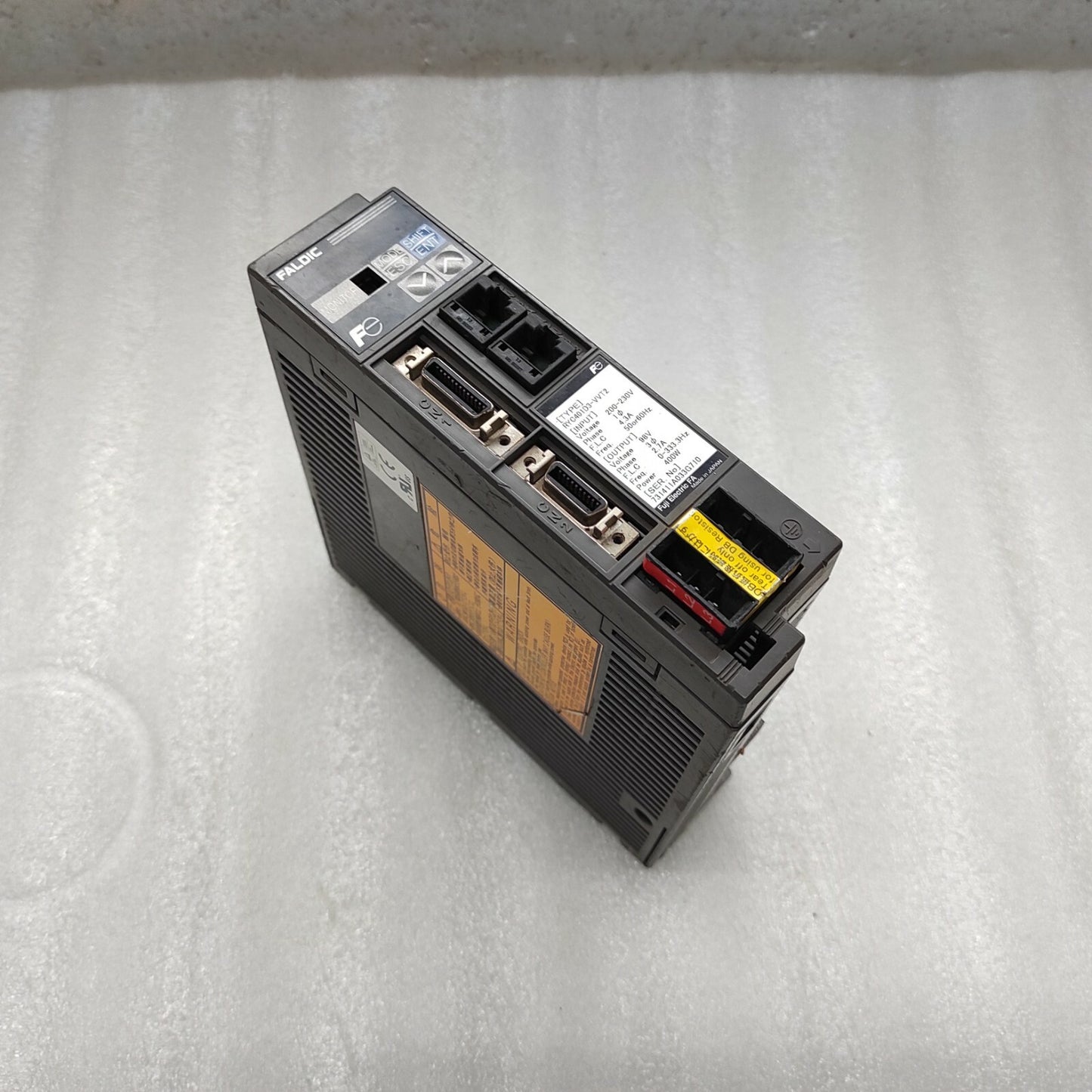FUJI ELECTRIC RYC401D3-VVT2 SINGLE PHASE SERVO AMPLIFIER 200-230V
