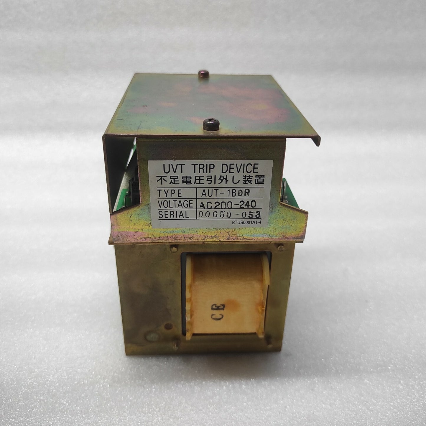 TERASAKI AUT-1BDR UVT TRIP DEVICE 200-240VAC