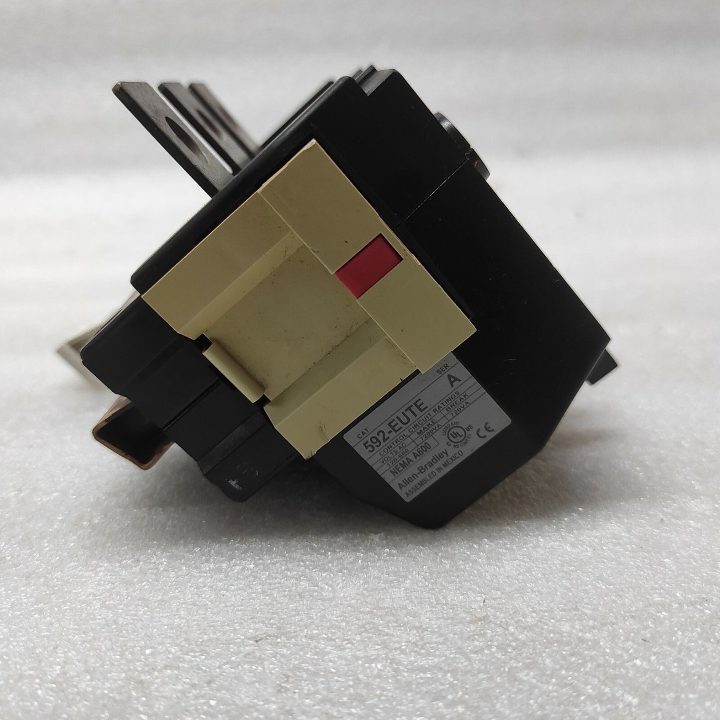 ALLEN BRADLEY CAT 592-EUTE-A OVERLOAD RELAY 120-600V