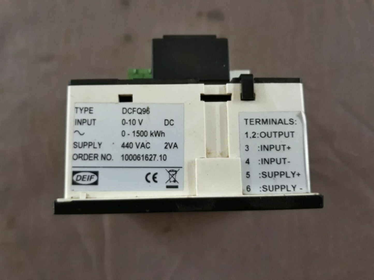 Deif DCFQ96 DC Integrator 100061627.10 DCF Q96