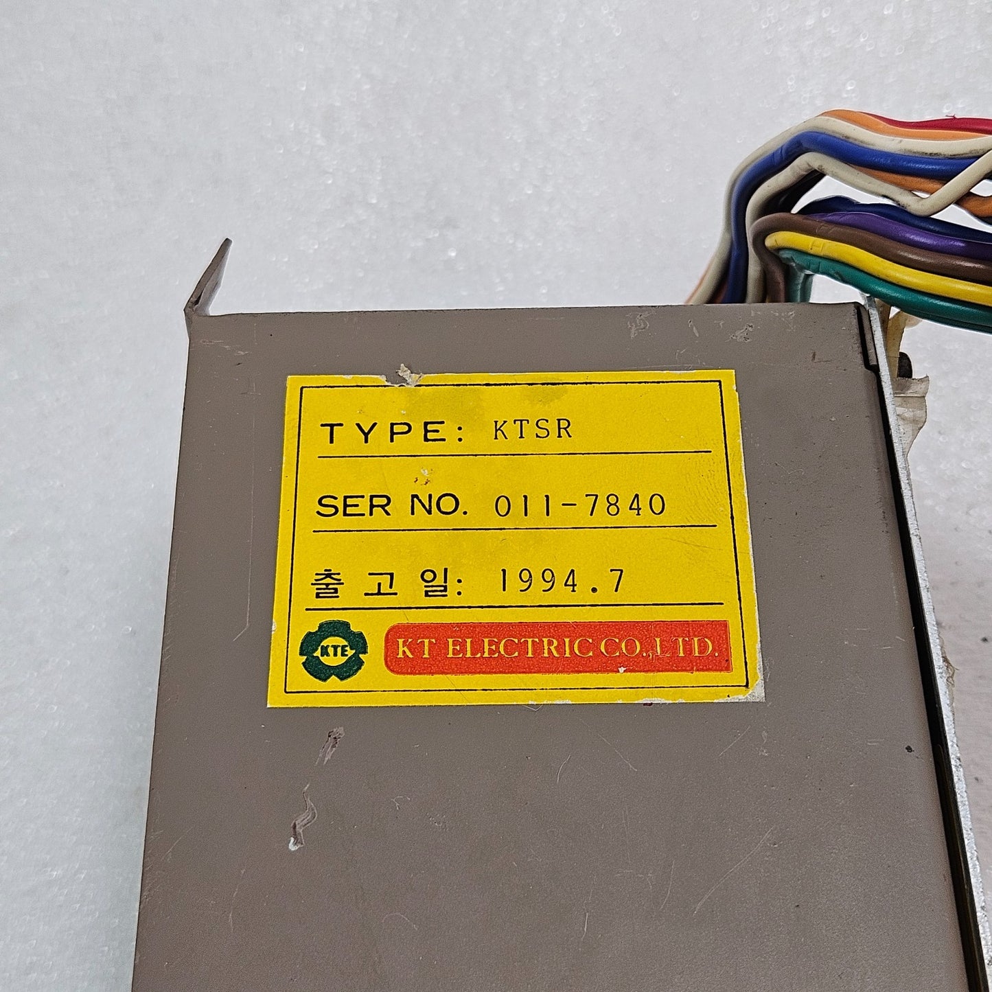 KT ELECTRIC KTSR STARTER BY SOLID STATE RELAY