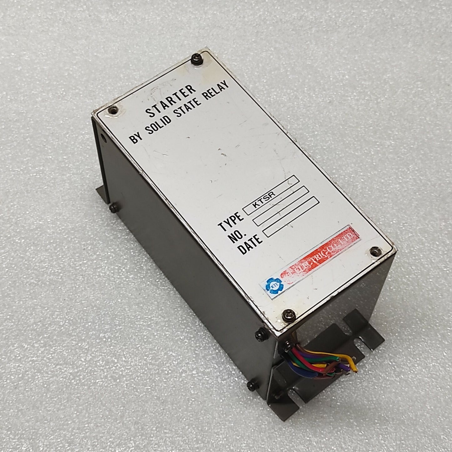 KT ELECTRIC KTSR STARTER BY SOLID STATE RELAY