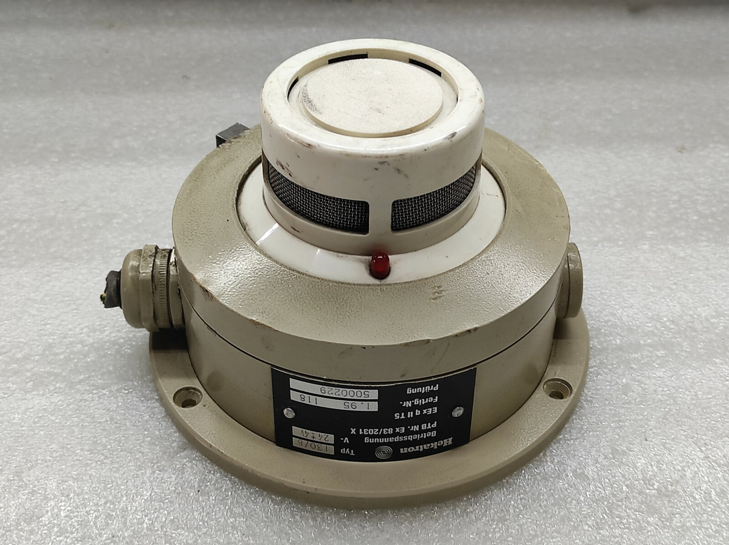 HEKATRON TYPE 130/8 SMOKE SENSOR 24V