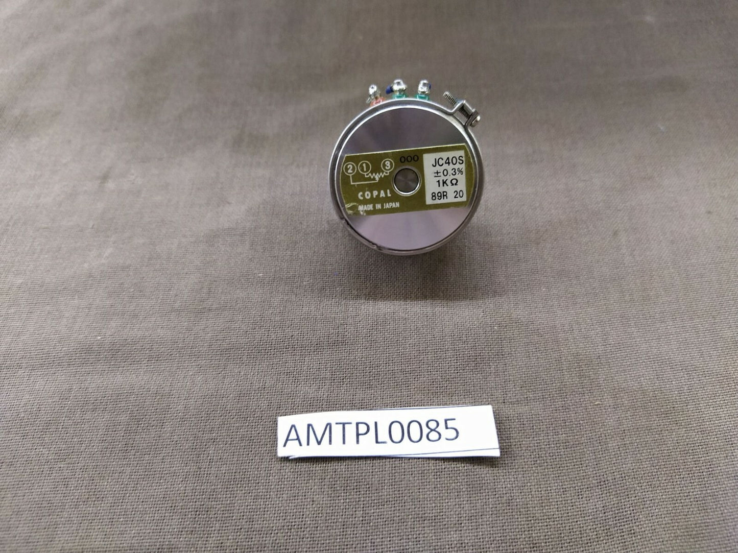 Copal JC40S 1K OHM Potentiometer 1000 OHM