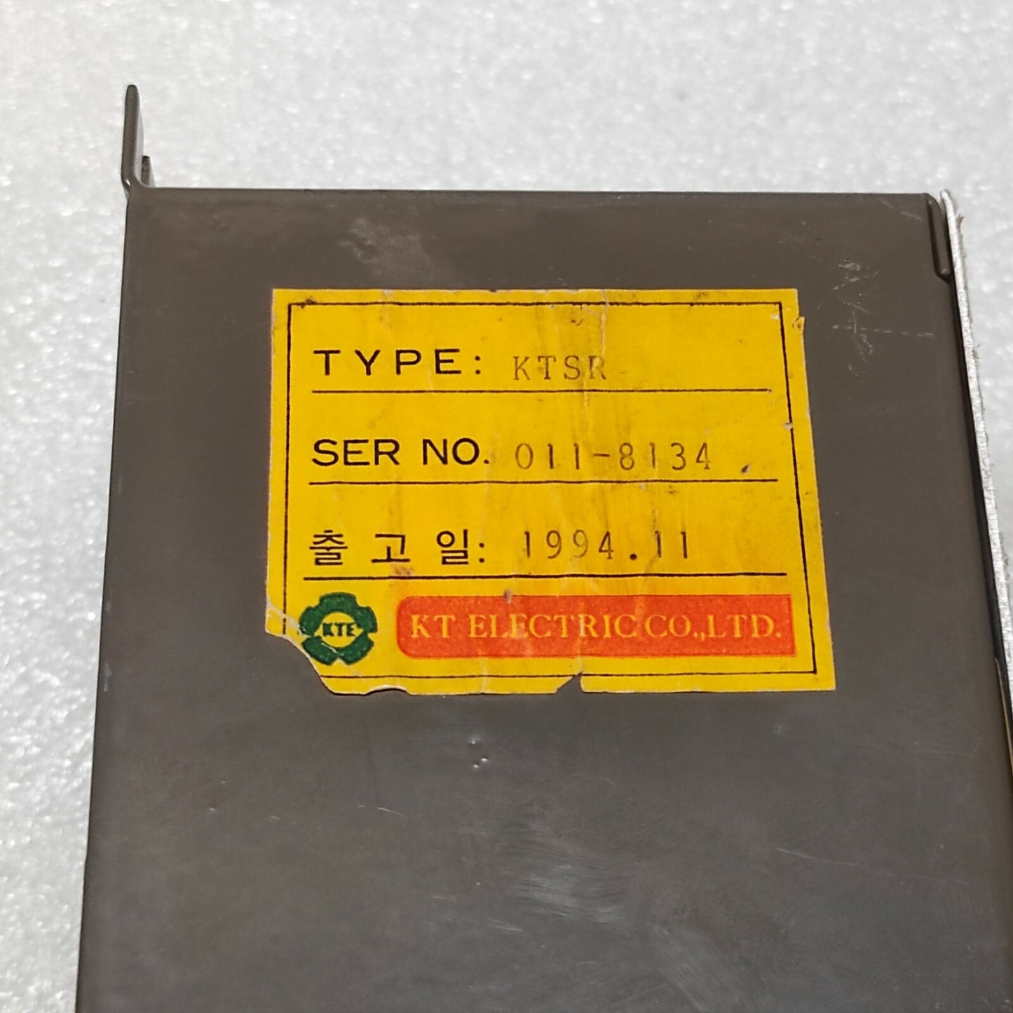 KT ELECTRIC KTSR STARTER BY SOLID STATE RELAY