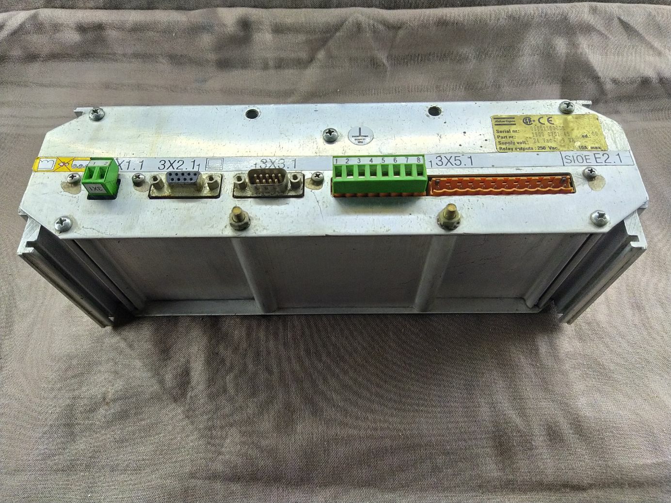 Atlas Copco 1900 0701 45 Input Output Module 24 VAC-9 VA 1900070145 I/O Module