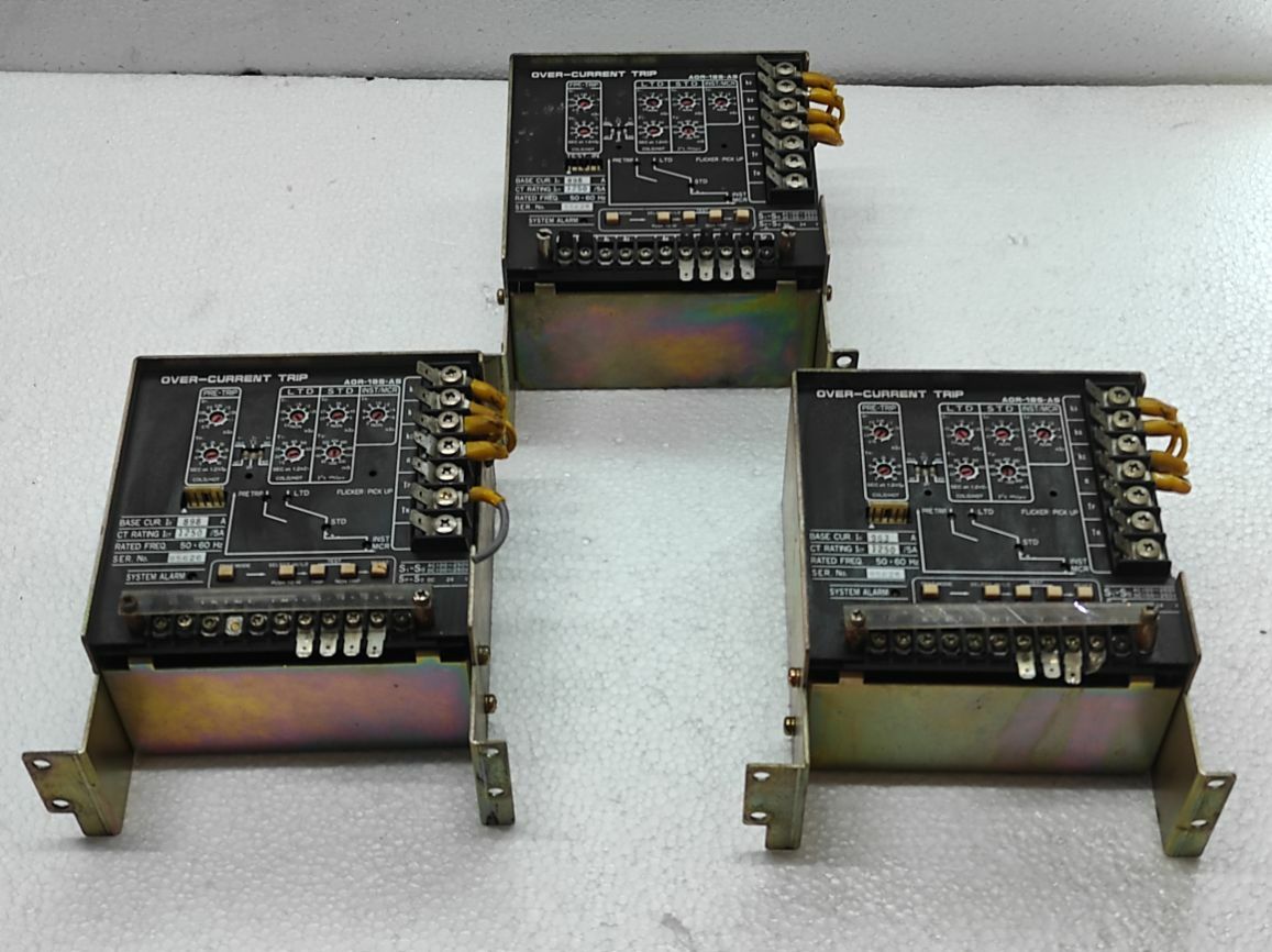 OVER-CURRENT TRIP AOR-1BS-AS 898A CT 1250/5A
