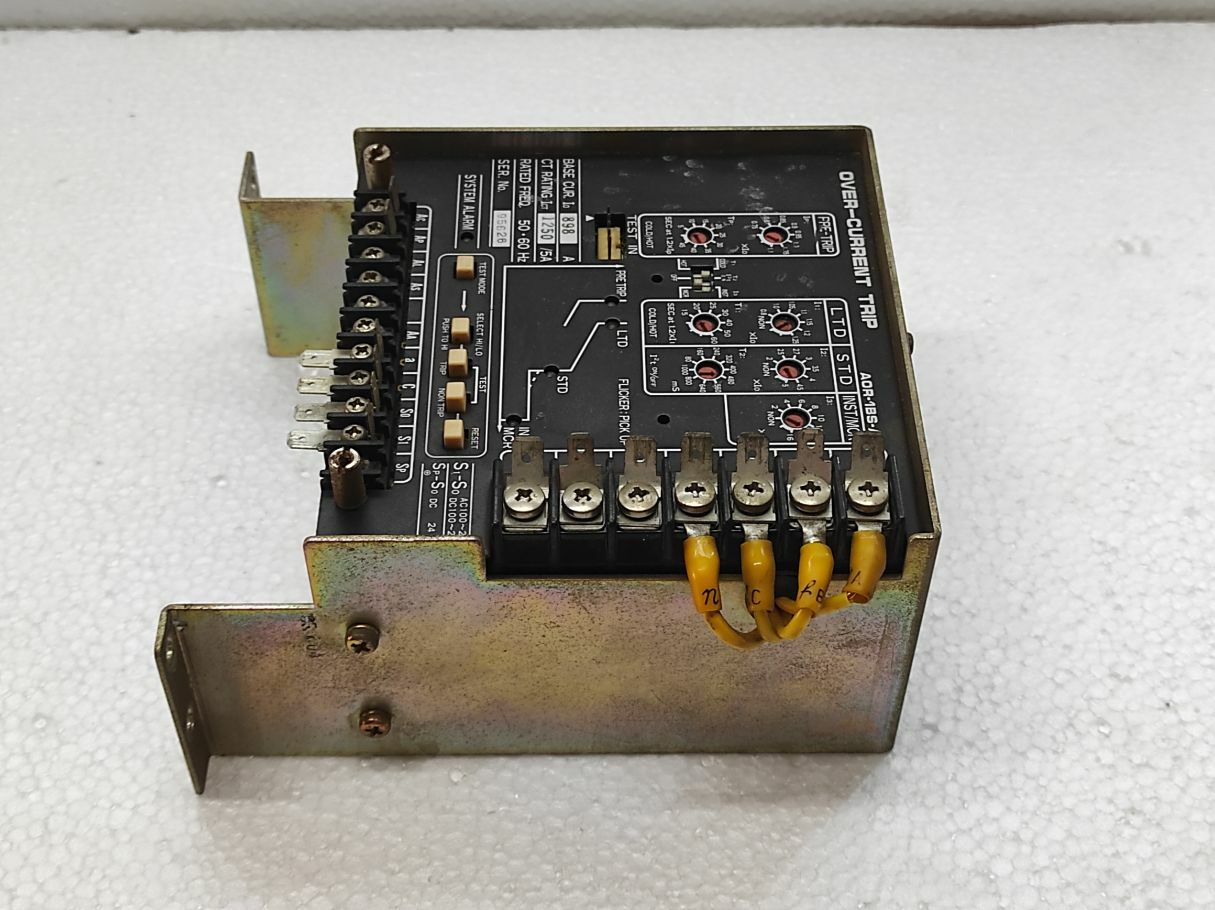 OVER-CURRENT TRIP AOR-1BS-AS 898A CT 1250/5A