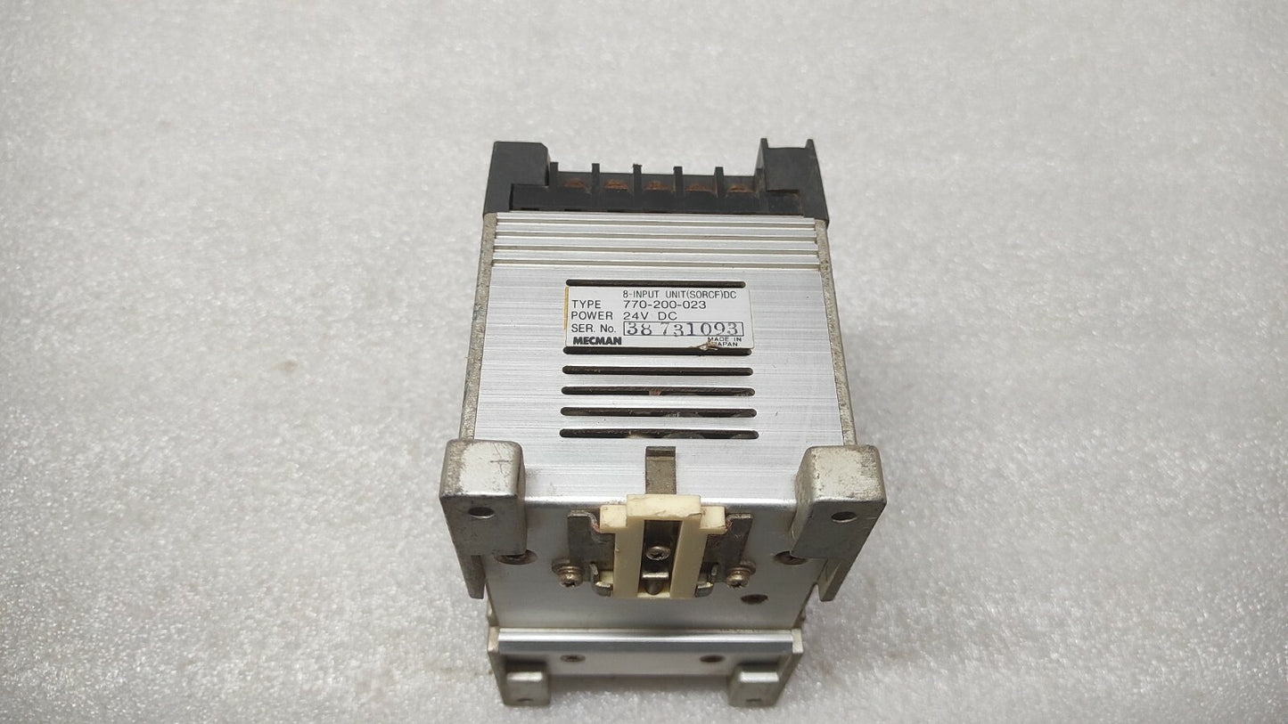 MECMAN 770-200-023 INPUT MODULE 24VDC