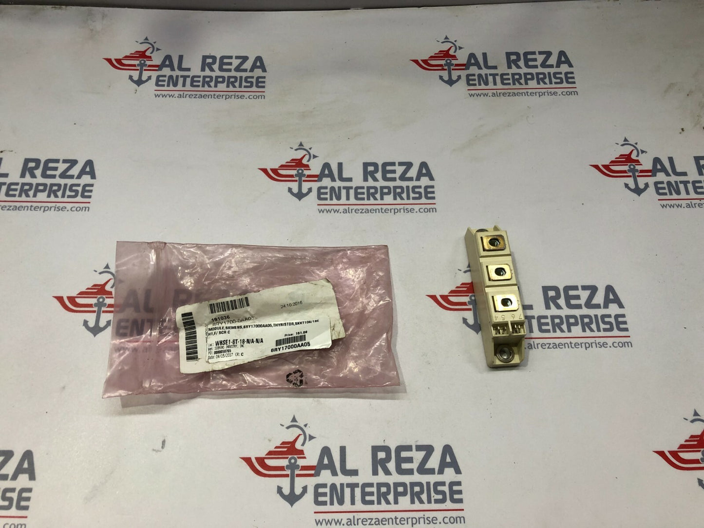 SIEMENS 6RY1700-0AA05 THYRISTOR MODULE SKKT 106/18 E H1