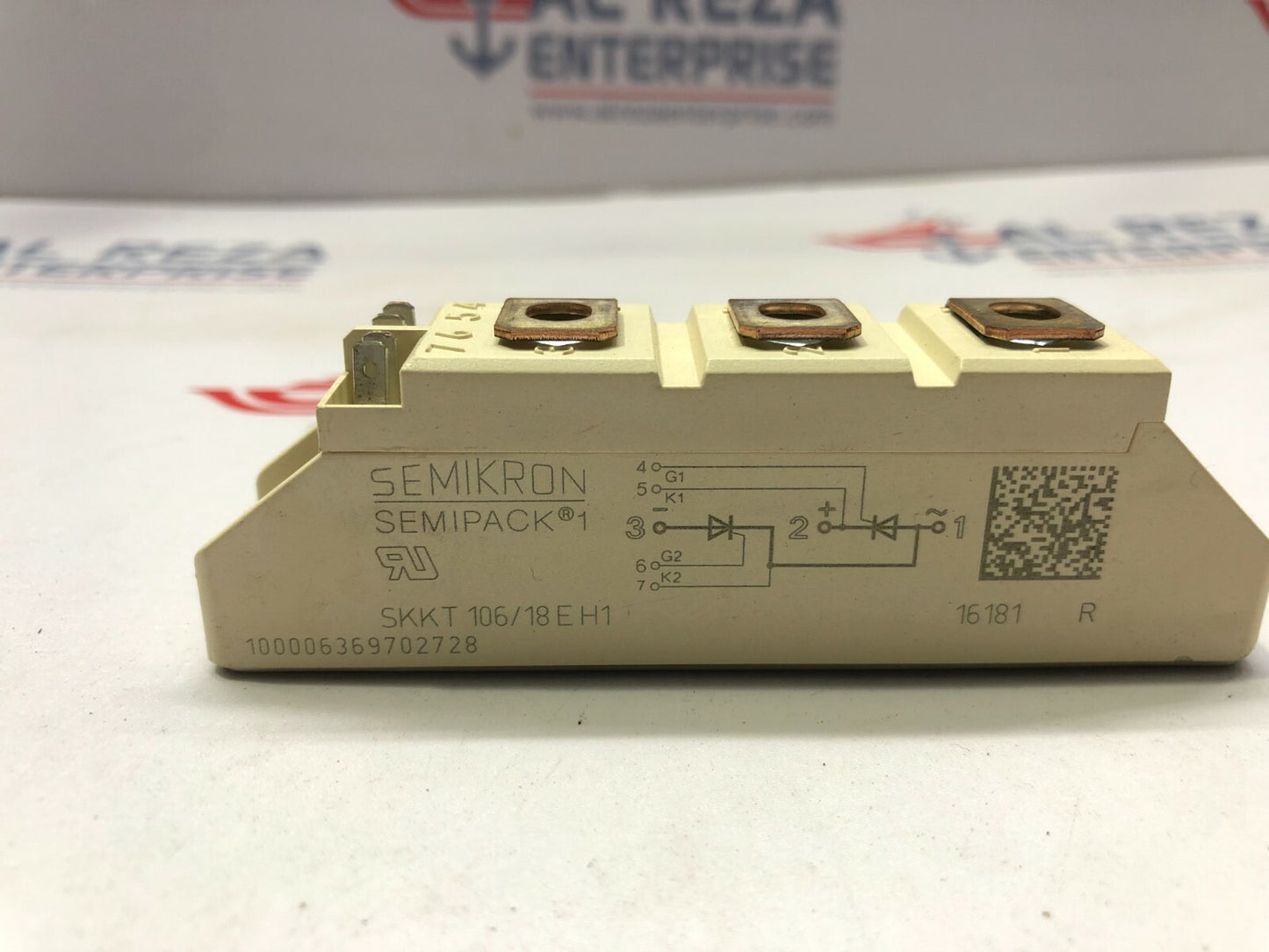 SIEMENS 6RY1700-0AA05 THYRISTOR MODULE SKKT 106/18 E H1