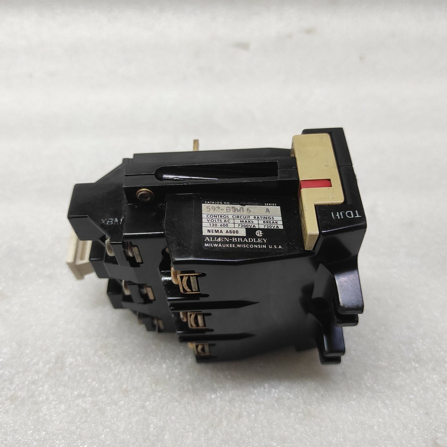 ALLEN BRADLEY CAT 592-BOW16-A OVERLOAD RELAY 120-600V