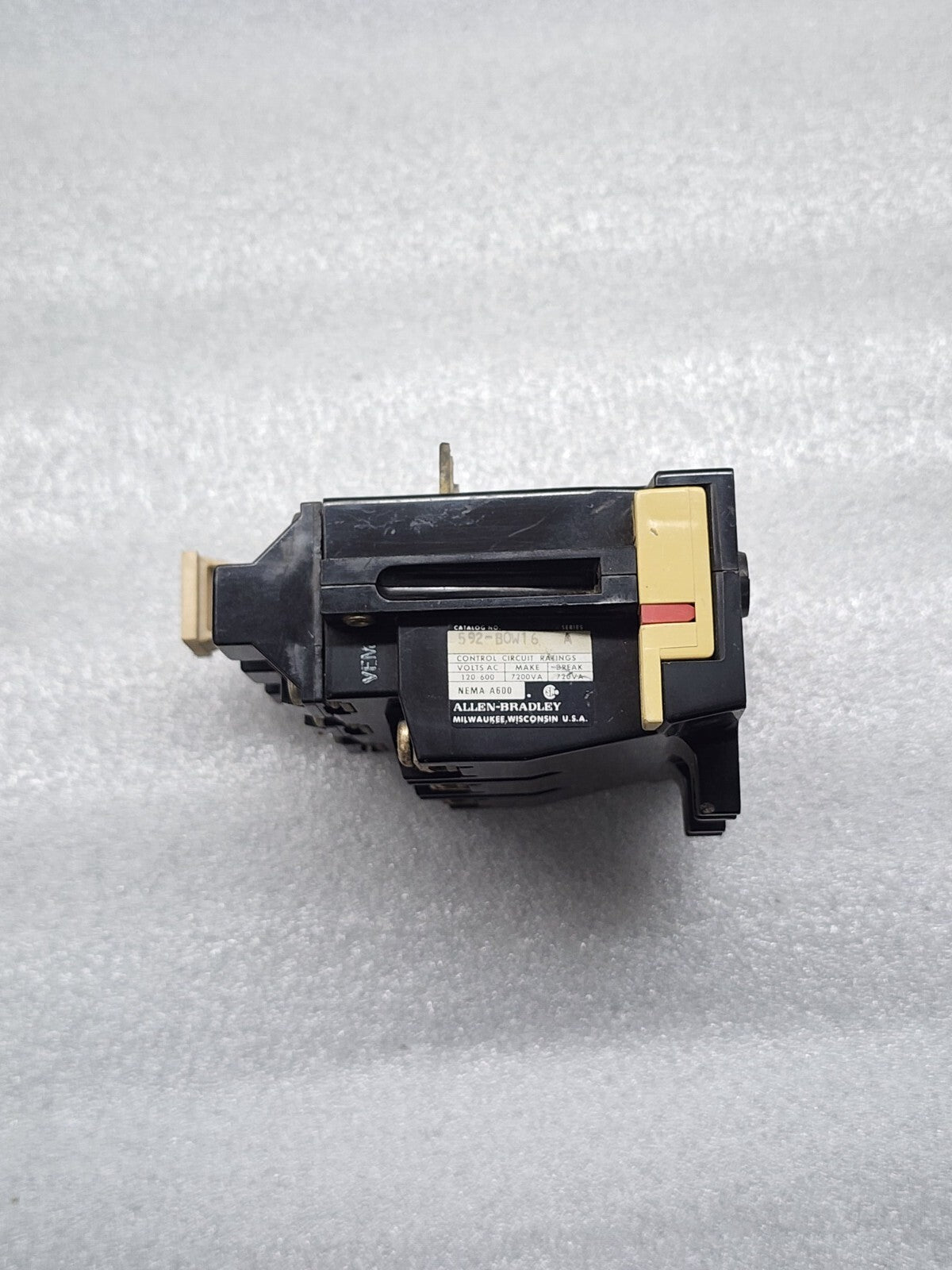 ALLEN BRADLEY CAT 592-BOW16-A OVERLOAD RELAY 120-600V