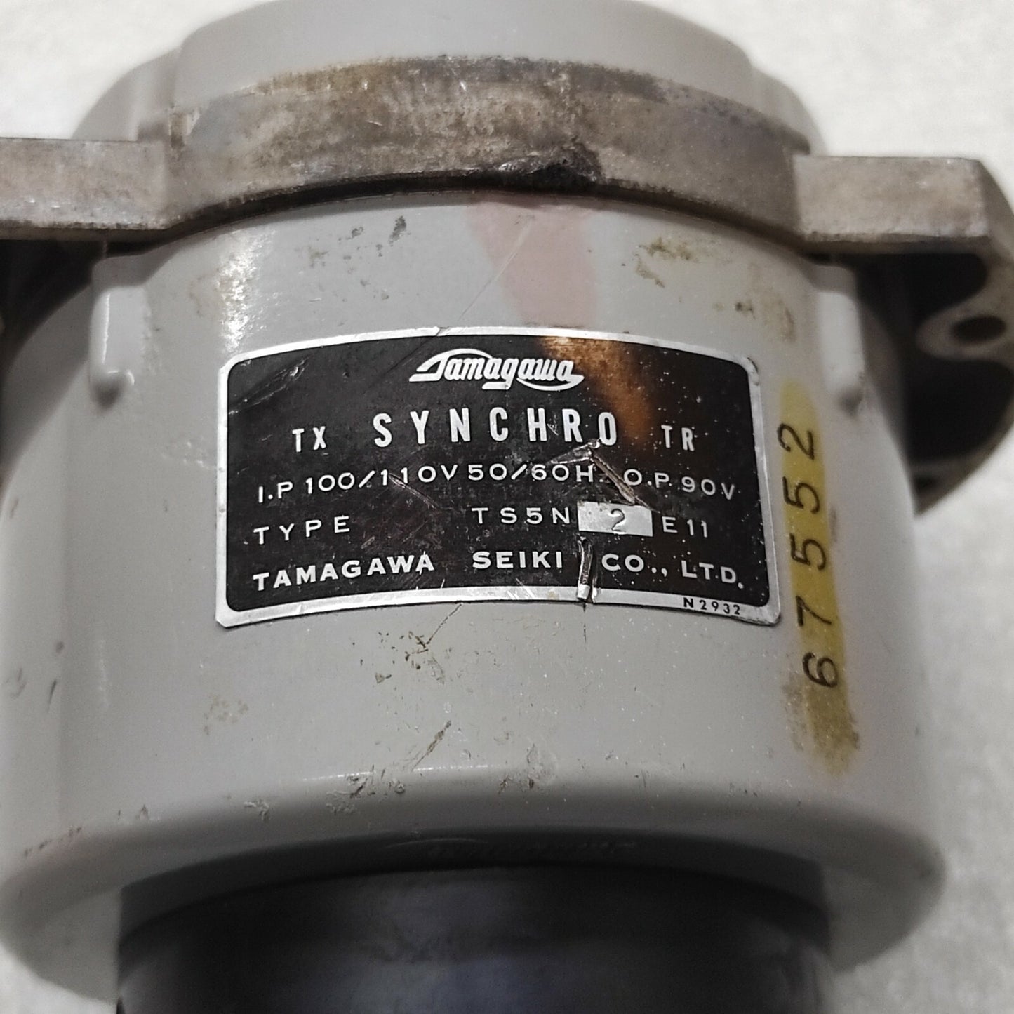 TAMAGAWA TS5N2E11 SYNCHRO MOTOR 100/110V TS5N2E11