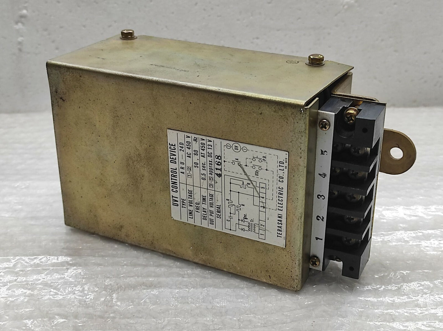 Terasaki ARU-24D UVT Control Device 450V AC