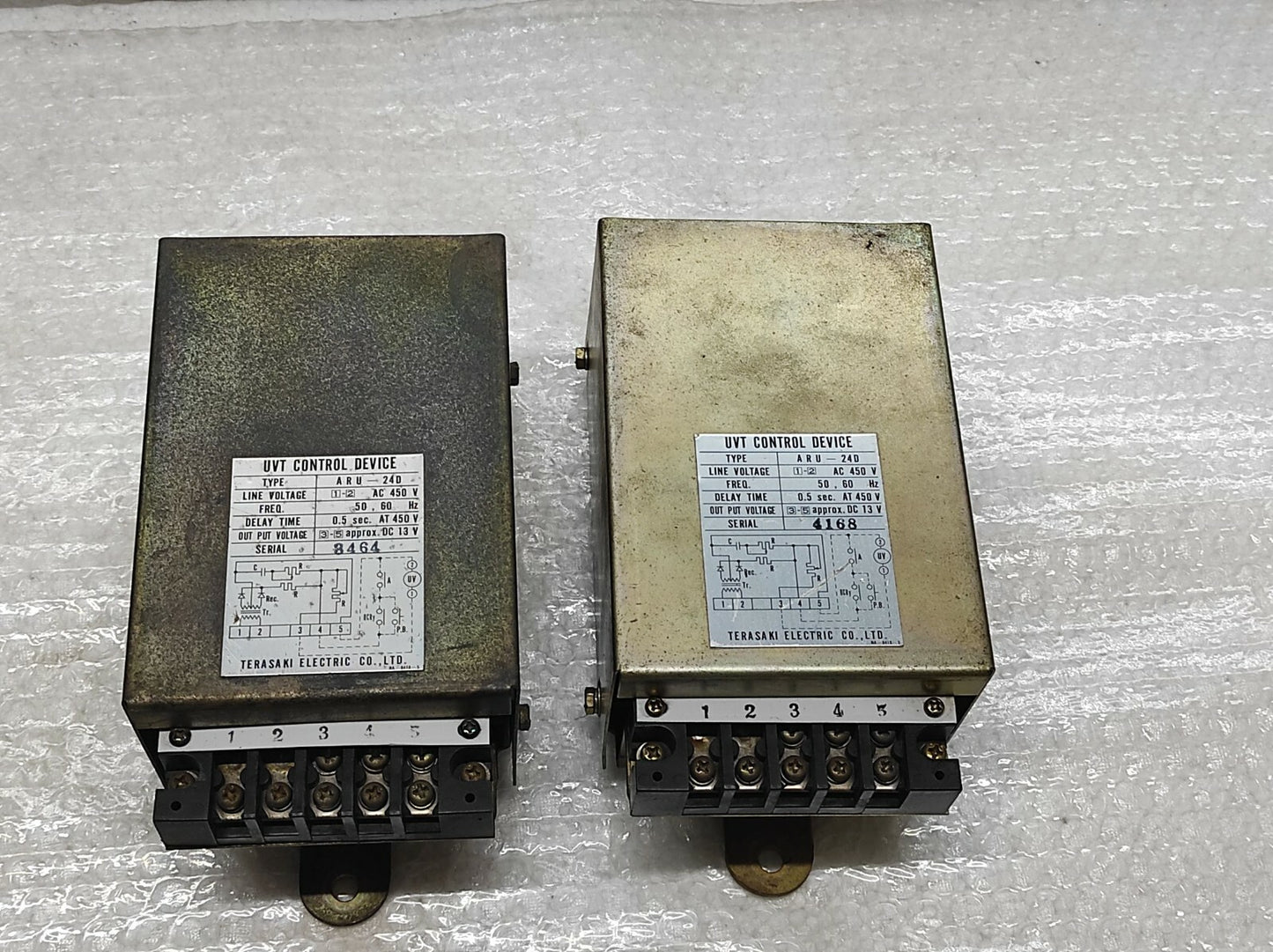 Terasaki ARU-24D UVT Control Device 450V AC
