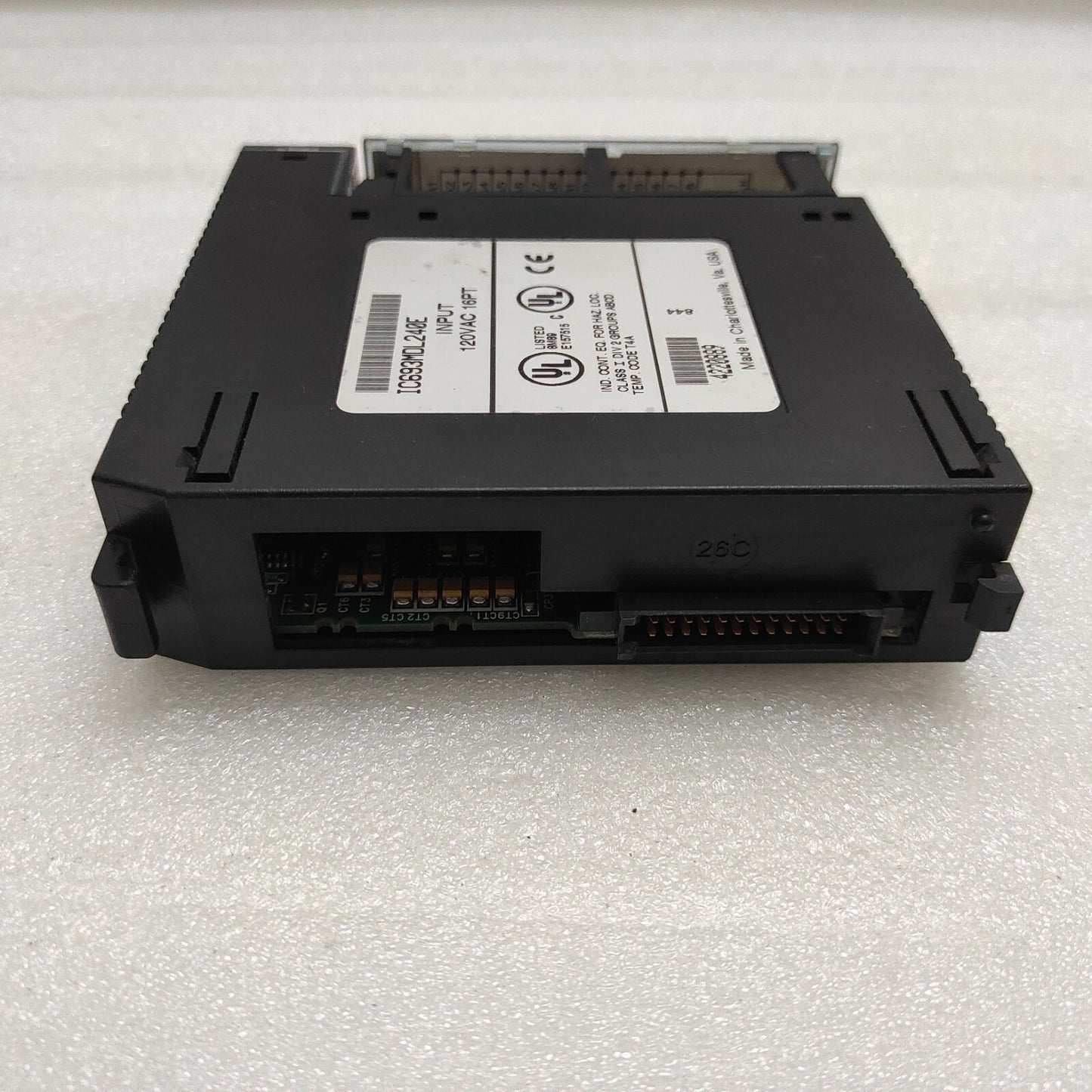 GE FANUC IC693MDL240E INPUT MODULE 120VAC