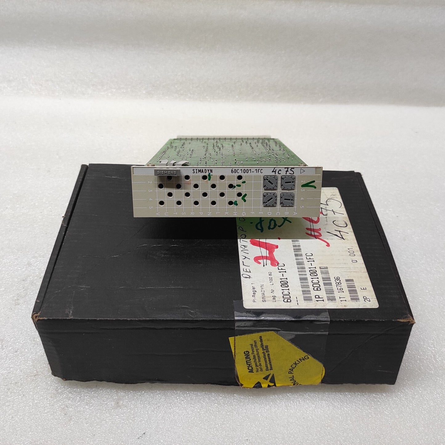 SIEMENS 6DC1001-1FC SIMADYN C CONTROLLER MODULE