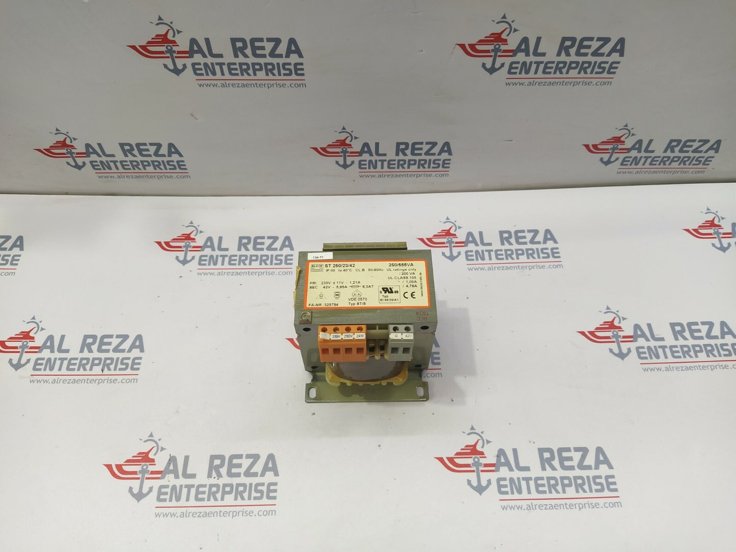 BLOCK ST 250/23/42 TRANSFORMER PRI 230V SEC 42V