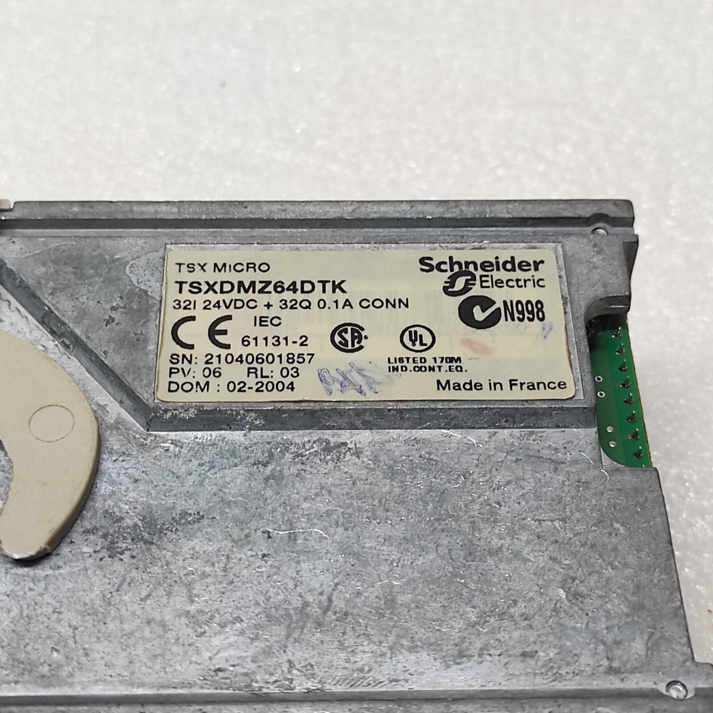 SE TSXDMZ64DTK 32I 24VDC + 32W 0.1A
