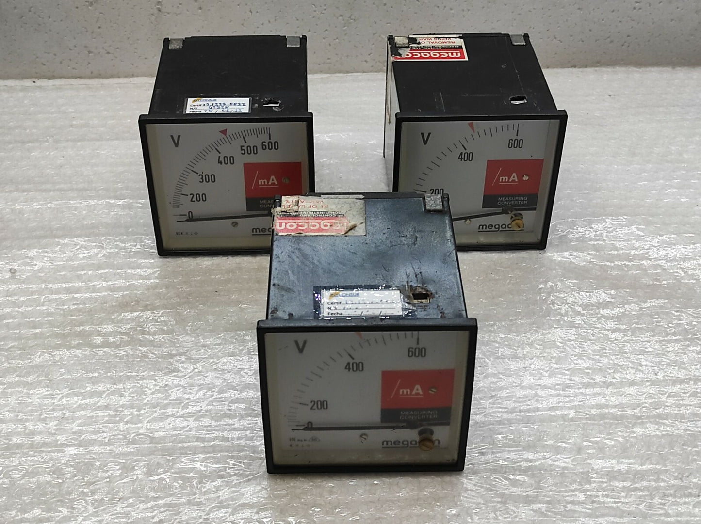 MEGACON MEV VOLT METER 0-600V 200/240V