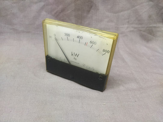 TOYO KEIKI ECF-12NZT WATTMETER PT 460/115V CT 1200/5A 80-800kW