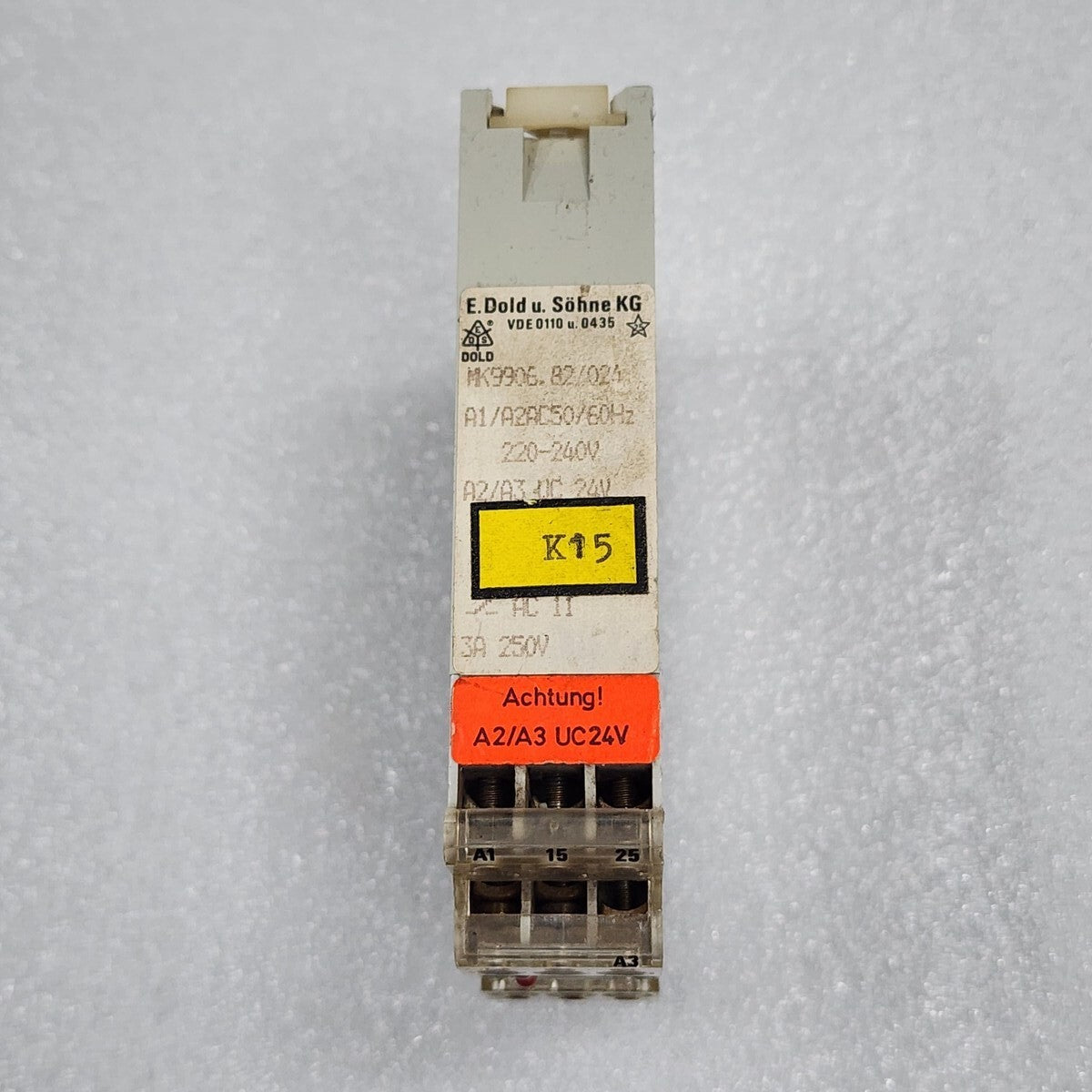 Dold MK 9906.82/024 Time Control Relay 220-240V AC/24V AC-DC MK9906.82/024