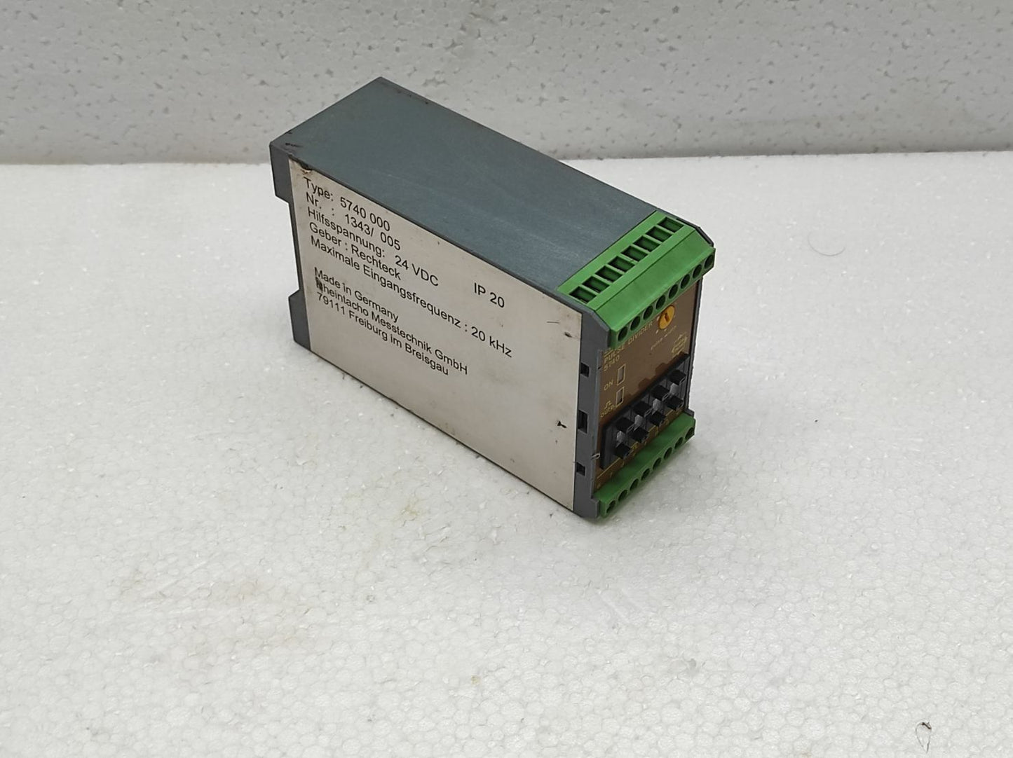 RHEINTACHO MESSTECHNIK PULSE DIVIDER 5740 24VDC 1343/005