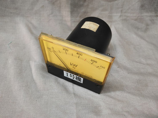 TOYO KEIKI ECF 12N WATTMETER PT 460/115V 100-750 kW METER CA2 02 805