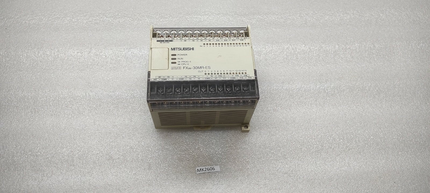 MITSUBISHI FX0S-30MR-ES/UL PROGRAMMABLE CONTROLLER 100-240VAC