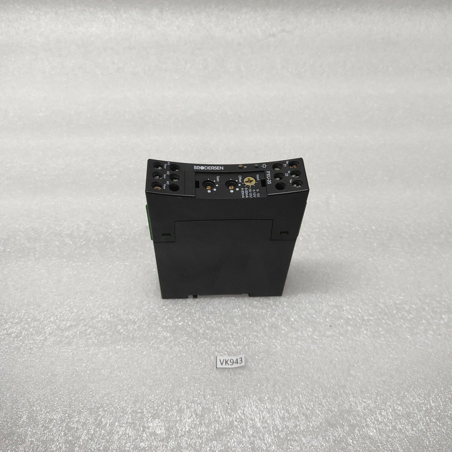 BRODERSON PXU-20.924 PROCESS SIGNAL CONVERTER 24VDC PXU20924