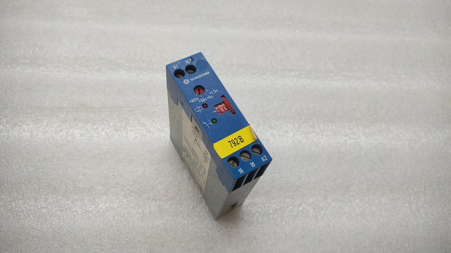 SCHLEICHER KZT71KM-G TIME RELAY 06508898 24-240VAC 0.15-400S