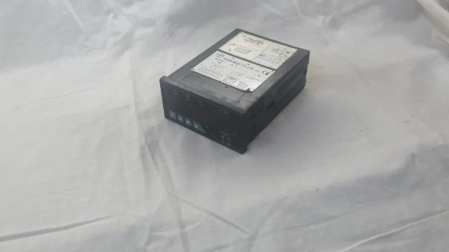 Asahi Keiki A5 AC Voltmeter Universal Type Digital Panel Meter A5000 Series